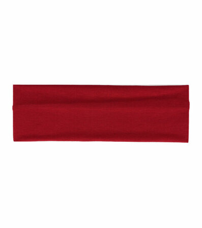 Haarband Basic 9cm  Donker Rood