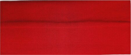 Haarband Basic 9cm  Donker Rood
