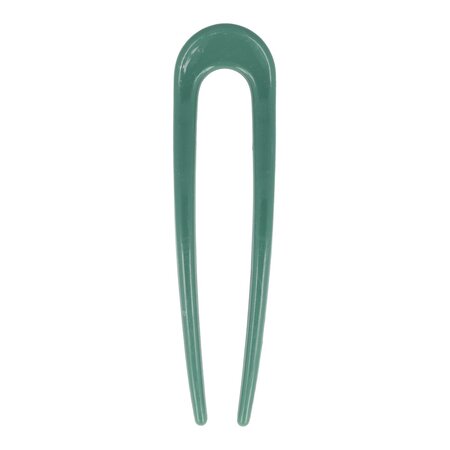 Haarpin Knot Kunststof 11cm Groen