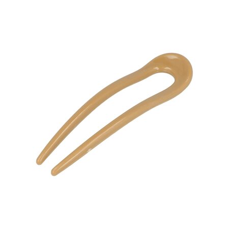 Haarpin Knot Kunststof 11cm Beige