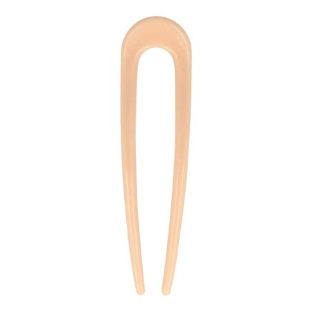 Haarpin Knot Kunststof 11cm Zalm Roze