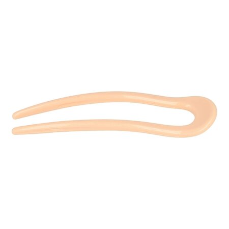 Haarpin Knot Kunststof 11cm Zalm Roze