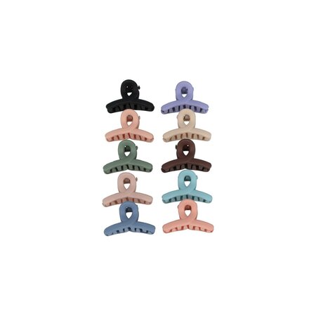 Haarspeld Klemmen Set Klein Hart 2,5cm Color Naturel