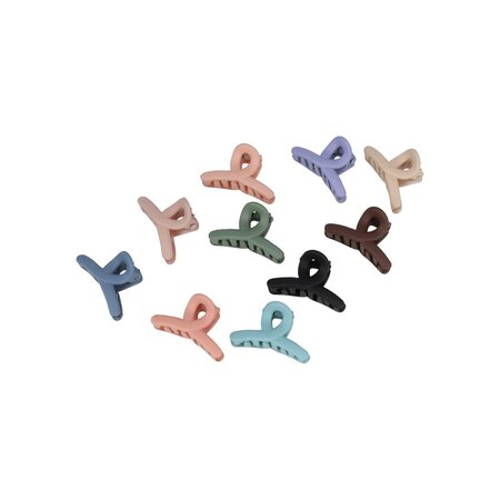 Haarspeld Klemmen Set Klein Hart 2,5cm Color Naturel