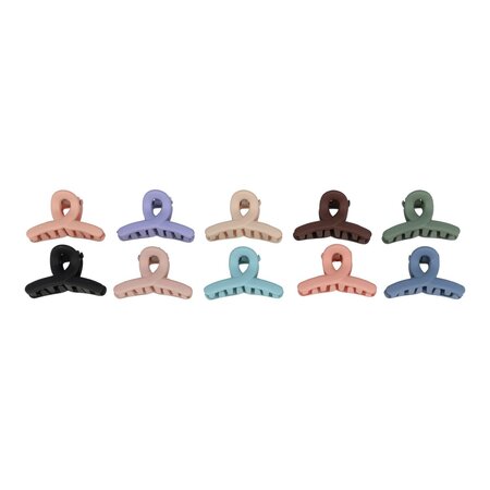 Haarspeld Klemmen Set Klein Hart 2,5cm Color Naturel