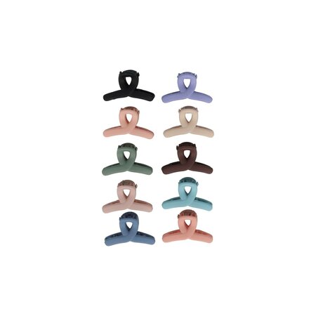 Haarspeld Klemmen Set Klein Hart 2,5cm Color Naturel