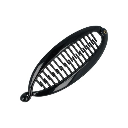Haarspeld Bananenklem Basic 11cm Zwart
