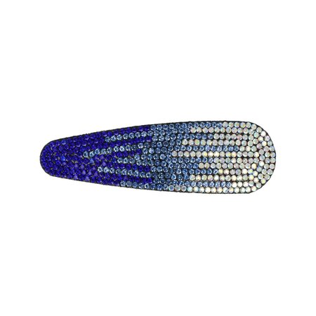 Klikklak Haarspeld Glitter 8cm Blauw