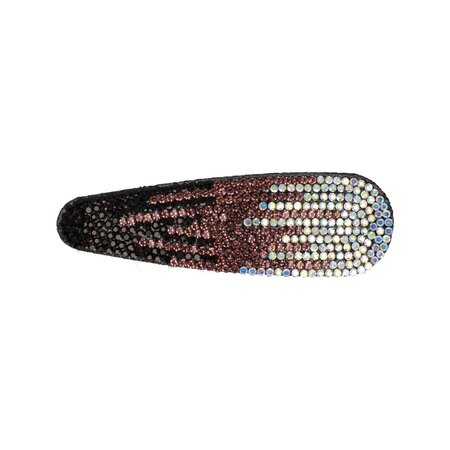 Klikklak Haarspeld Glitter 8cm Bruin