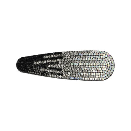 Klikklak Haarspeld Glitter 8cm Zwart