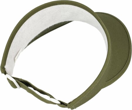 Zonneklep Stevige Klep Verstelbaar 54cm - 59cm Groen