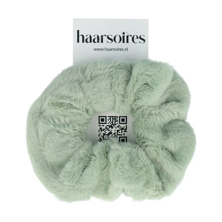 Scrunchie Teddy 10cm Groen