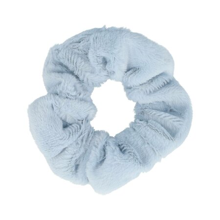 Scrunchie Teddy 10cm Licht Blauw