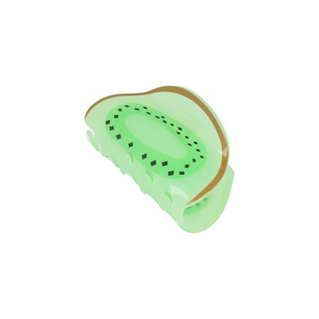 Haarklem Fruit Vorm 8cm Groen Rood Geel