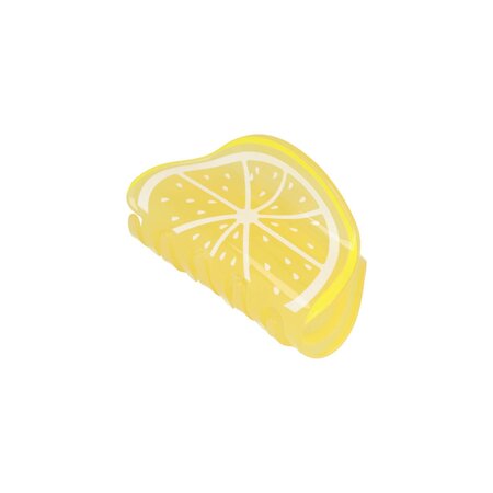 Haarklem Fruit Vorm 8cm Groen Rood Geel