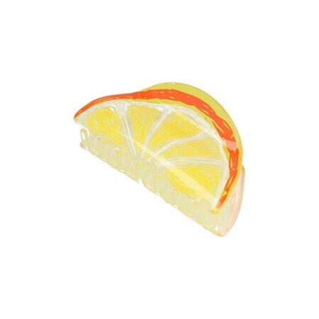 Haarklem Fruit Vorm 8cm Groen Rood Geel
