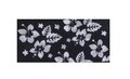 Haarband Multifunctineel Bloemen Print Zwart Wit