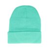 016_1 Beanie Muts - Basic - Unisex - Mintgroen