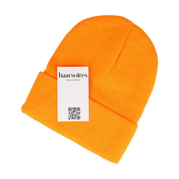 016_10 Beanie Muts - Basic - Unisex - Oranje