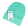 016_2 Beanie Muts - Basic - Unisex - Mintgroen