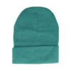 016_3 Beanie Muts - Basic - Unisex - Zeegroen