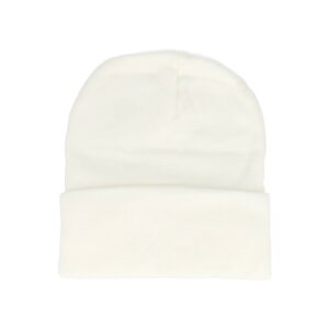 Beanie Muts - Basic - Unisex - Wit