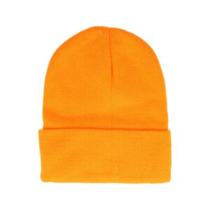 Beanie Muts - Basic - Unisex - Oranje