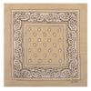 1944414018 Haarband bandana zakdoek – Paisley print katoen 55cm – Beige