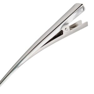 Haarspeld Duckklem 12cm – Basic – Metaal – Zilver