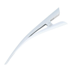 Haarspeld Duckklem 13cm – Basic – Metaal – Wit