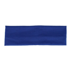 Haarband Stof 6cm - Basic - Jersey - Blauw