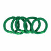 2083299483 Haarelastieken basic - Hair Tie - Groen - Set van 5