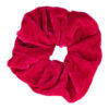 2083817463 Haarelastiek Scrunchie – Basic – Velvet Stof – Fuchsia Roze