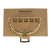 2087720046 Haarspeld Haarklem 7 cm – Open Halfronde Vorm – Metaal – Goud