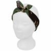 2090098074 Haarband bandana zakdoek – Camouflage katoen 55cm – Groen