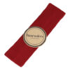 2091974973 Haarband Stof - 5cm - Basic - Rood