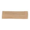 2091977445 Haarband stof - Basic 5cm - Beige