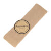 2091977451 Haarband stof - Basic 5cm - Beige