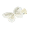 2093801670 Haarspeld Duckklem 5cm – Vlinder Borduur – Creme Wit