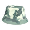 Bucket Hat Hoedje – Camouflage Print Omkeerbaar – One Size – Groen