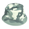 Bucket Hat Hoedje – Camouflage Print Omkeerbaar – One Size – Groen