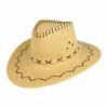 2095392963 Cowboyhoed - Western hoed met stiksel onesize - Beige