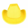 2095393215 Cowboyhoed - Western Hoed - Velvet - One Size - Geel