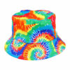 Bucket Hat Hoedje – Tie-Dye Print Omkeerbaar – One Size – Multicolor