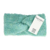 2097306801 Haarband Twist 10cm – Soft 8% Wol – Gebreide Stof – Blauw