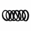 2097641250 Haarelastieken basic - Endless - Zwart – Set van 6