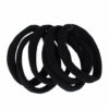 2097641253 Haarelastieken basic - Endless - Zwart – Set van 6