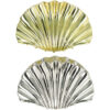 2097928362 Haarspeld Haarklemmen 9,5cm – XL Schelpvorm – Metaal – Goud Zilver – Set van 2