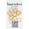 2097958683 Haarspeld haarringen - Basic 1cm - Goud - Set van 20
