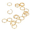2097958689 Haarspeld haarringen - Basic 1cm - Goud - Set van 20